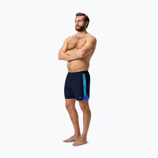 Мъжки плажни шорти Speedo HyperBoom Splice 16" true navy/berry