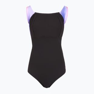 Дамски цял костюм за плуване Speedo Shaping LunaLustre Printed neon violet