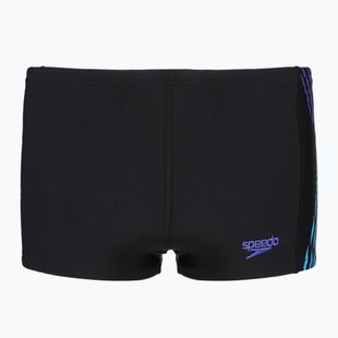 Детски боксерки за плуване Speedo Plastisol Placement Aquashort cobalt pop
