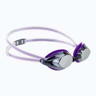 Очила за плуване за жени Speedo Vanquisher 3.0 Mirrored лилава мъгла/рис/сребърно огледало