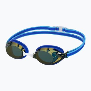 Детски очила за плуване Speedo Vanquisher 3.0 Mirror cobalt pop / cobalt / gold mirror