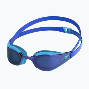 Детски очила за плуване Speedo Fastskin Hyper Elite Mirror picton blue / cobalt / iris