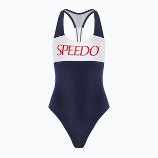 Speedo Colourblock Racerback дамски бански от една част peacoat