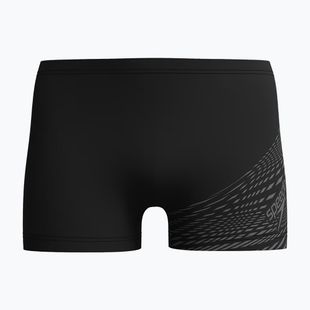 Мъжки боксерки за плуване Speedo Medley Logo Aquashort black/usa charcoal