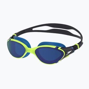 Очила за плуване Speedo Biofuse 2.0 Mirror electric lime / cobalt / iris mirror