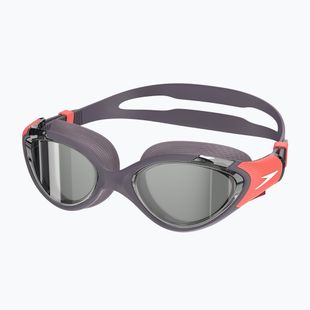 Дамски очила за плуване Speedo Biofuse 2.0 Mirror vintage fog / steel / silver mirror