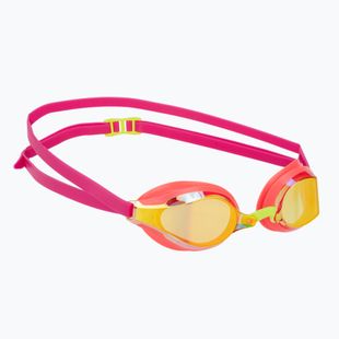 Очила за плуване Speedo Fastskin Speedsocket 2 Mirror neon melon/vermillion/gold mirror