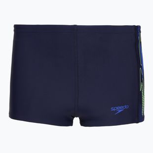 Момчешки бански боксерки Speedo Plastisol Placement Aquashort peacoat/deepsapphire