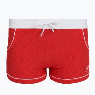 Мъжки бански тип слип Speedo Textured Aquashort high risk red