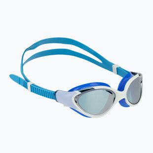 Дамски очила за плуване Speedo Biofuse 2.0 Mirror light honeydew/cobalt/silver mirror