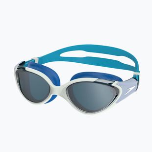 Дамски очила за плуване Speedo Biofuse 2.0 Mirror light honeydew/cobalt/silver mirror