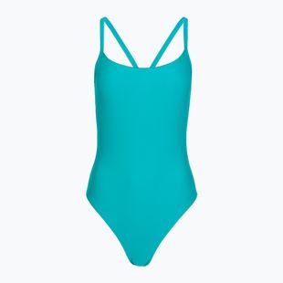 Дамски цял бански костюм Speedo Solid Racerback peacock teal/peacoat