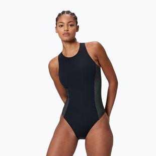 Дамски цял бански костюм Speedo Scuba Flex Hydrasuit black/pale clover