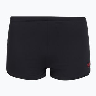 Мъжки боксерки за плуване Speedo Hyperboom Aquashort antracite/high risk red