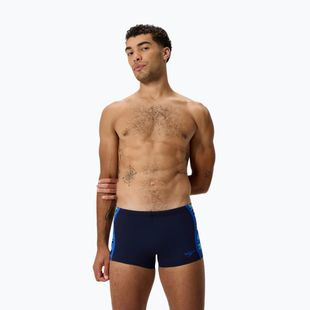 Боксерки за плуване Speedo Hyperboom Splice Aquashort peacoat/deep sappire