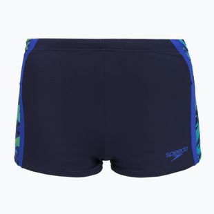 Боксерки за плуване Speedo Hyperboom Splice Aquashort peacoat/deep sappire