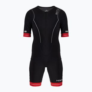 Мъжки костюм HUUB Race Long Course Tri Suit black/red