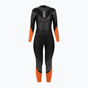 Дамски костюм за триатлон HUUB Araya 2:4 black-orange ARAYAW