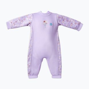 Детски неопренов костюм за плуване Splash About Warm In One lilac spring