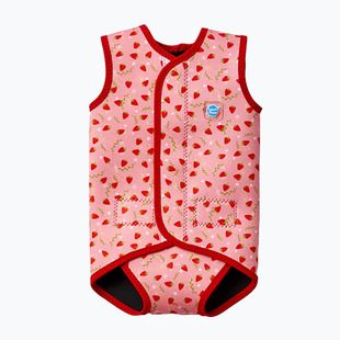Детски неопренов костюм за плуване Splash About Baby Wrap strawberry field
