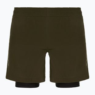 Мъжки шорти за тренировка FUMETSU Origins Dual Layer khaki