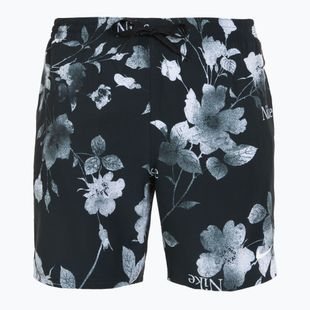 Мъжки бански шорти Nike Fine Floral 7" Volley black