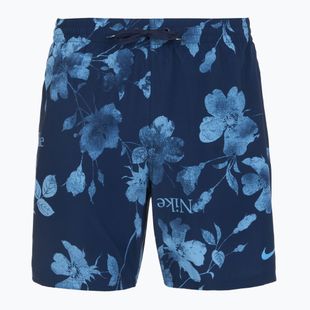 Мъжки бански шорти Nike Fine Floral 7" Volley midnight navy