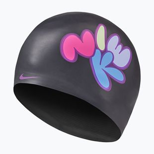 Nike Шапка за плуване Силиконова черна