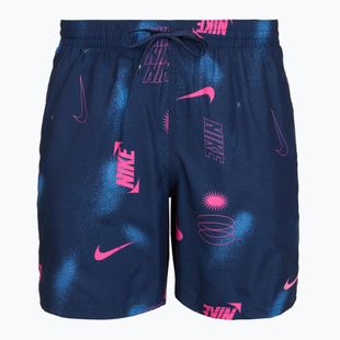 Мъжки шорти за плуване Nike Multi Print 7“ Volley midnight navy