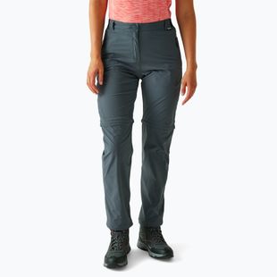 Дамски панталони за трекинг REGATTA Travel Light Z/O Packaway II seal grey