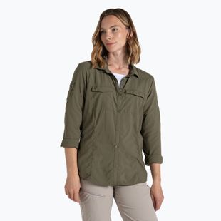 Дамска риза за трекинг Craghoppers NosiLife Adventure Long Sleeved Shirt III wild olive