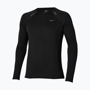 Мъжка блуза за бягане с дълъг ръкав Mizuno Active Dryaeroflow black