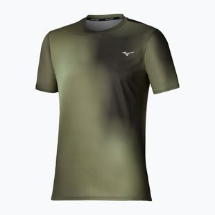 Мъжка тениска за бягане Mizuno Core Graphic Short Sleeve forest night