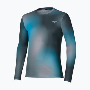 Мъжка блуза за бягане с дълъг ръкав Mizuno Core Graphic Long Sleeve Tee dark slate