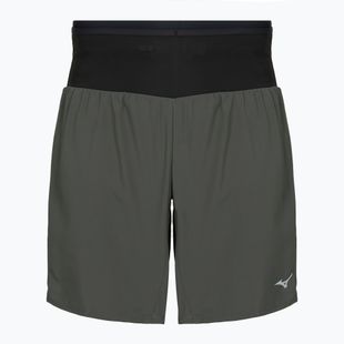 Мъжки шорти за бягане Mizuno Multi Pocket 2In1 forest night