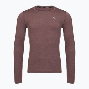 Мъжка блуза за бягане с дълъг ръкав Mizuno Core Impulse Long Sleeve Tee pepper corn