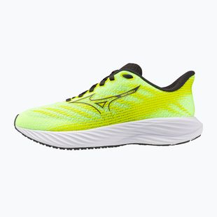Детски обувки за бягане Mizuno Enerzy Rider Jr lime pulp/black oyster/evening primrose