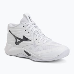 Обувки за волейбол Mizuno Wave Momentum Pro Mid white/metallic gray/black