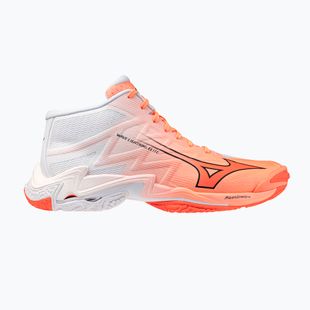 Обувки за волейбол Mizuno Wave Lightning Elite Mid Flamingo Coral/Lava Orange/White