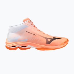 Обувки за волейбол Mizuno Wave Lightning Pro Mid flamingo coral/carbon/white