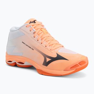 Обувки за волейбол Mizuno Wave Lightning Pro Mid flamingo coral/carbon/white