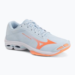 Дамски обувки за волейбол Mizuno Wave Lightning Pro blue finch/lava orange/flamingo coral