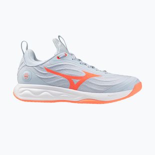 Дамски обувки за волейбол Mizuno Wave Luminous Elite blue finch/lava orange/flamingo coral