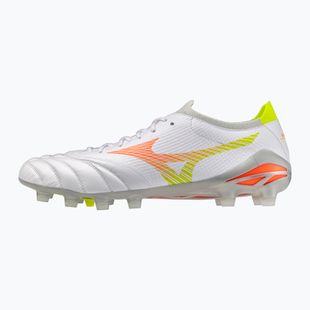 Футболни обувки Mizuno Morelia Neo V β Pro FG white/lava orange/eventh primrose