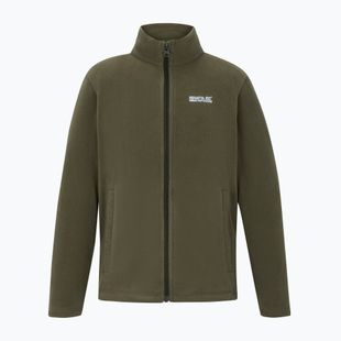 Детски поларен суитшърт Regatta King II olive night
