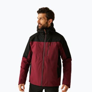 Мъжко яке 3 в 1 REGATTA Wentwood dark maroon/black