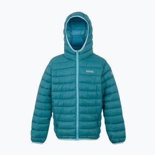 Детско яке REGATTA Hooded Marizion storm blue/nordic blue