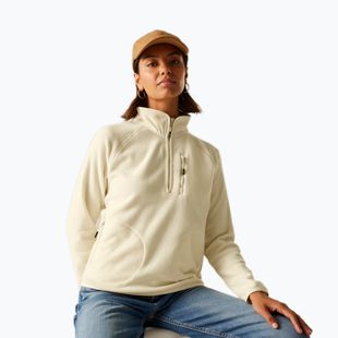 Дамски поларен суитшърт REGATTA Frankie Half Zip light vanilla