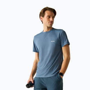 Мъжка тениска REGATTA Mindoi Anti Insect china blue