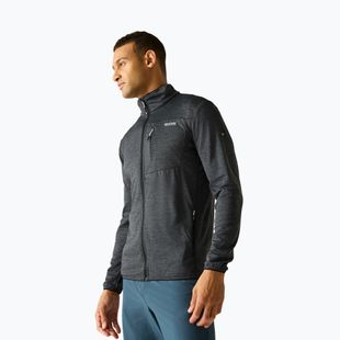 Мъжки суитшърт за трекинг REGATTA Hillden Midlayer dark storm